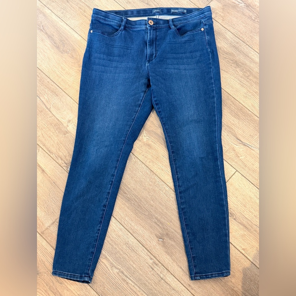 J. Jill Dark Blue Skinny Jeans